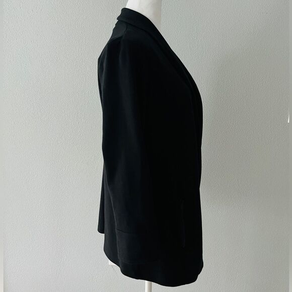 Bella Colori Womens Black Open Front Sweater Cardigan Size Small - Picture 4 of 10